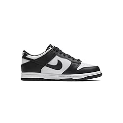 Nike Boy's Dunk Low (Big Kid) White/Black/White 5.5