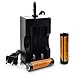 ThorFire 2pcs 18650 Battery and Charger for LED Flashlights