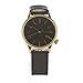 KOMONO Unisex KOM-W2551 Winston Monte Carlo Series Analog Display Japanese Quartz Black Watch