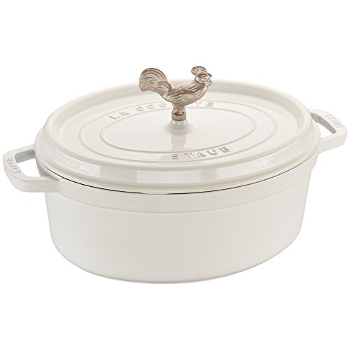 STAUB Coq au Vin Cocotte, 5.75-Qt, Basil 8 STAUB Coq au Vin Cocotte, 5.75-Qt, Basil - Image 9