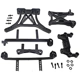 HPI 1/10 Blitz Flux * FRONT & REAR SHOCK TOWERS, BODY MOUNT POSTS & UPPER BRACE