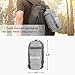 SONGMICS Sleeping Bag Lightweight for 3-4 Seasons (Gray)