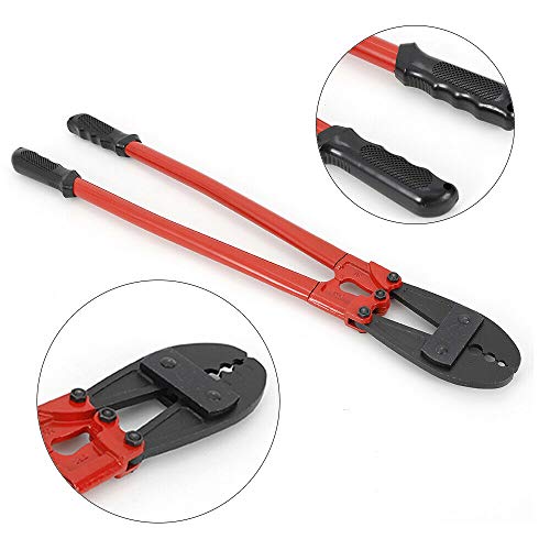 30'' Wire Rope Crimping Hand Swager Tool Heavy Duty Alloy Steel Hand Swaging Tools For Wire Rope Aircraft Cable 5/32'' 1/4'' & 5/16'' Wire Rope Cutter