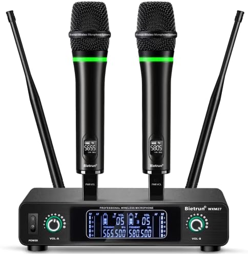 YXG UHF Wireless Guitar System - Rechargeable Transmitter & Receiver For Electric Instruments