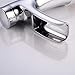 Wovier Chrome Waterfall Widespread Bathroom Sink Faucet,Two Handle Three Hole Vessel Lavatory Faucet,Basin Mixer Tap