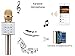 Wireless Q7 Karaoke Microphone, Portable Handheld Bluetooth Condenser Microphone and Speaker for for iPhone/iPad/iPod/ Samsung Sony HTC Lumia Smartphones