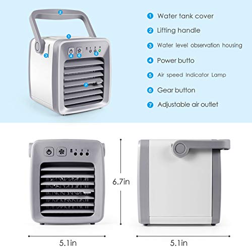 3 Personal+Conditioner+Evaporative+Circulator+Humidifier