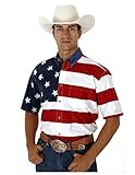 Roper Men's Flag Print Shirt - 3-02-185-101Re