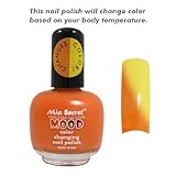 Mia Secret Mood Nail Lacquer Color Changing Nail Polish Papaya To Mango