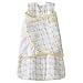 HALO 100% Cotton Muslin Sleepsack Swaddle, Giraffe Plaid, Newborn