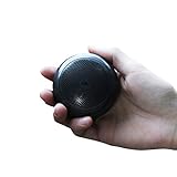 A110 TWS Mini Bluetooth Speakers,Metal Portable Speaker with Hard Travel Case Packed, TWS funtion can Pair Two Speakers to Enjoy Stereo Sound and Enhanced Bass (Black)