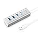 Anker USB C Hub, Aluminum USB C Adapter with 4 USB 3.0 Ports, for MacBook Pro 2018/2017, ChromeBook, XPS, Galaxy S9/S8, and More