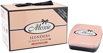 Moxie Slender Panty Liners, 24-Count Boxes (Pack of 3)