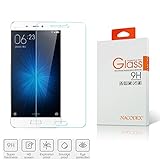 Nacodex Xiaomi Mi 5 Mi5 Tempered Glass Screen Protectors 9h Hardness, 2.5D Rounded Edges, 0.3mm Thickness (for Xiaomi Mi 5 Mi5)