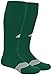 adidas Metro Soccer Socks (1 Pair) Discontinued, Collegiate Green/White/Clear Grey/4, Large