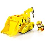 Paw Patrol Rubble’s Lights and Sounds Construction Truck Vehicle with figure