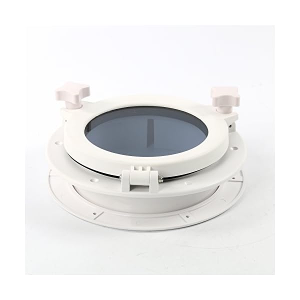 Amarine-made-Boat-Yacht-Round-Opening-Portlight-Porthole-8-Replacement-Window-Port-Hole-ABS-Clear-Tempered-Glass