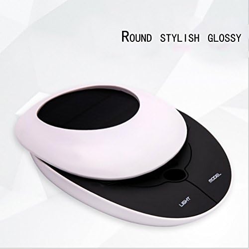 FSFNHD best Solar energy Car Air Purifier,Ionizer,Ionic Air Purifier (white [round])