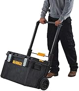 DEWALT TOUGHSYSTEM Wheeled Toolbox IP65 Water Dust Seal 50kg Load view 6
