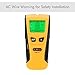 Dr.meter Fi-1 Backlight Stud Metal AC Wire Scanner Wall Stud Finder Electronic StudSensor, Yellow