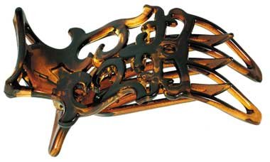 Camila Paris NV73 3 In. Tortoise Shell Side Clip44; Pack of 4