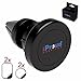 Universal Air Vent Magnetic Car Mount Holder for any Mobile Phone | iPhone 7 Plus 6 6s 5 5s SE Samsung Galaxy LG HTC | Smartphones | Auto GPS Navigation Device | iPod | Black | by iProudAmerican