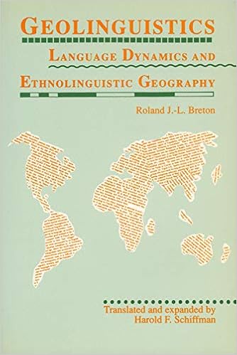 Amazoncom Geolinguistics Language Dynamics And - 