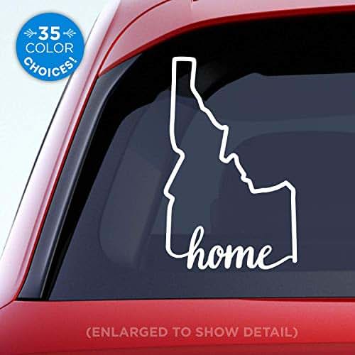 Idaho State 'Home' Decal ID Home Car Vinyl Sticker Add