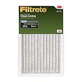 Filtrete Clean Living Dust Reduction AC Furnace Air Filter, MPR 600, 14 x 24 x 1-Inches, 6-Pack