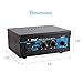 Home Audio Power Amplifier System – 2X40W Mini Dual Channel Sound Stereo Receiver Box w/LED – for Amplified Speakers, CD Player, Theater via 3.5mm RCA – for Studio, Home Use – Pyle PCA2thumb 2