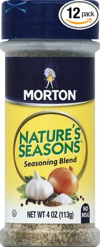 Morton seasoning, natures 4oz (024600010597)