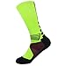Tdeal 4 Pack Men's Sport Crew Sock Basketball Cushioned Dri-Fit Athletic Compression Socks