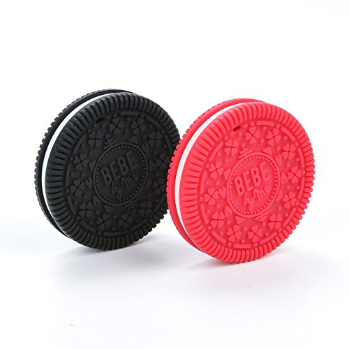 Bebe Cookie Teethers & Gum Massagers, 1 Hard & 1 Soft - Thumbnail 2