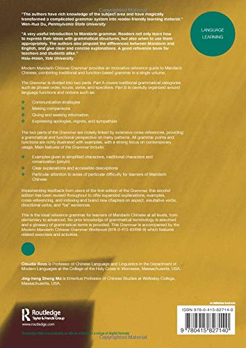 Modern Mandarin Chinese Grammar (Modern Grammars) - //coolthings.us
