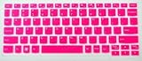 Folox® Colored High Quality Keyboard Skin Cover for Lenovo Ideapad S206, Yoga 11 Ultrabook, YOGA 11S, IdeaTab K3011W, S210T Touchbook, K2450,FLEX 10,FLEX A10,YOGA2 11,11 inch YOGA3 11,MIIX 700 (Hot Pink)