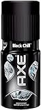 Axe Body Spray, Black Chill 4 oz