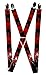 Buckle-Down Suspenders - Harley Quin Standing Pose/diamonds Black/red Accessory, -Multi-Colored, One Size