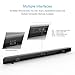 Soundbar with Built-in Subwoofer, by HYASIA, 34 Inch 40-Watts 4.0 Channel Wireless & Wired Bluetooth Sound Bars Home Theater, Surround Sound Bar for TV, PC, Cellphone.thumb 2
