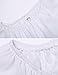 Women's Off Shoulder Chiffon Ruffles Shift Loose Mini Dress