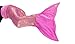 Pink Soft Mermaid Tail Blanket – Mermaid Birthday Gift – Warm Couch Blankets for Adults – All Season Blanket for Home - Air Conditioning Blanket