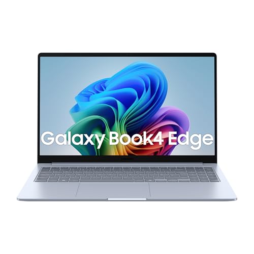 Galaxy Book4 Edge, Ordenador Portátil Ultrafino 15.6" Full HD LED, Snapdragon Elite X Pro, 16GB RAM, 512GB SSD, Intel Iris Xe Graphics, Windows 11 Home, Gris, Teclado QWERTY Español