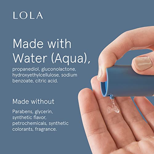 LOLA Personal Lubricant Water Based Lube For Women, Unscented