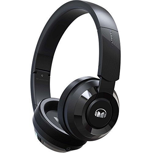 Monster clarity hd 100 around-ear wired headphones, bla…