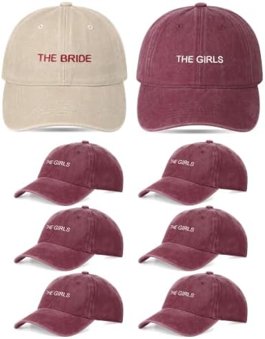 Amazon.com: Unittype 8 Pcs Bachelorette Hats Bride Hats for  display picture 1