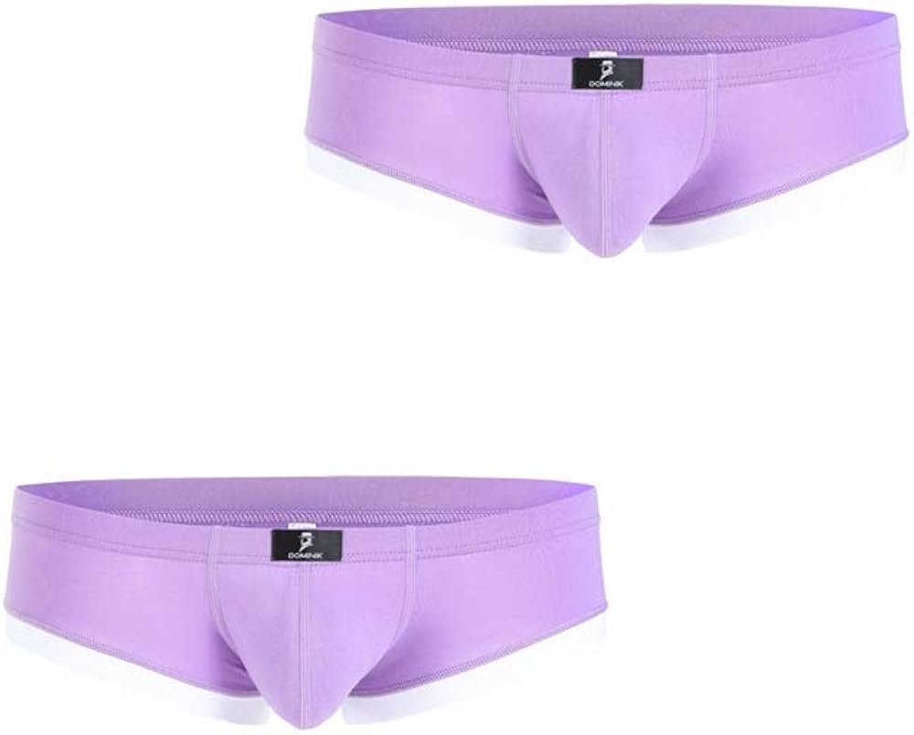 Buy Two Pairs of Mens Super Low Rise Cotton Hipster Trunks (XL, English