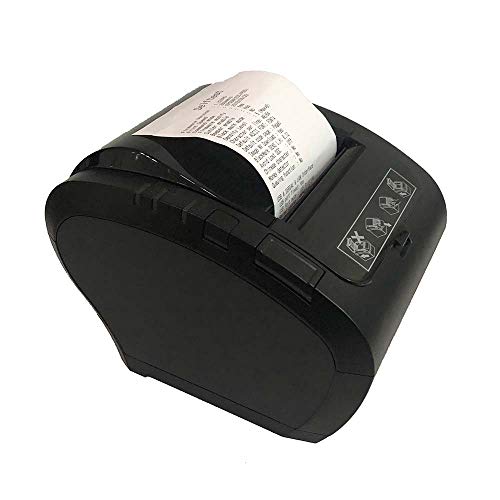 NETUM Thermal Receipt Printer 80MM USB Network Pos Printer with Auto Cutter Ethernet LAN Port Support Cash Drawer ESC/POS