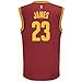NBA Cleveland Cavaliers LeBron James #23 Men's Replica Jersey, Large, Maroon