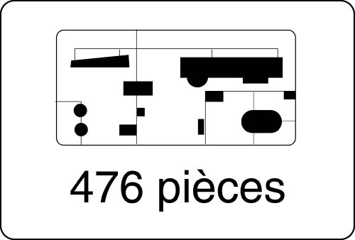 Heller Sirene Ship of The Line Boat Model Building Kit - Thumbnail 2