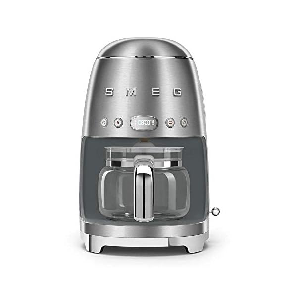 Cafetera de filtro italiana Smeg DCF02SSEU 220v. | Cromada
