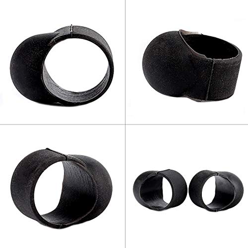 S WIDEN ELECTRIC 4PCS Steel Tongue Drum Finger Sleeve Knocking, Drum Finger Picks, Playing Finger Cover, Drum Finger Ring